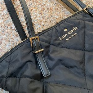Kate spade quilted tote bag